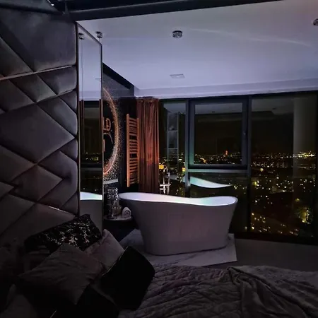 Apartmán Hanza Tower Gold Štetín