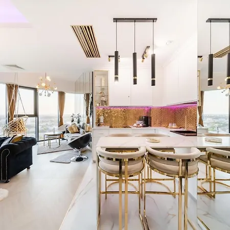 Hanza Tower Gold Apartment Szczecin