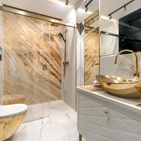 Apartmán Hanza Tower Gold Štetín