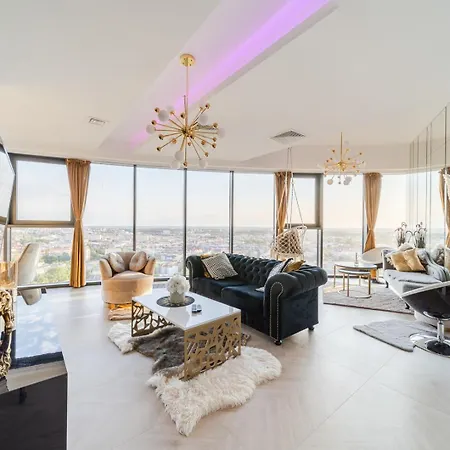 Apartmán Hanza Tower Gold Štetín