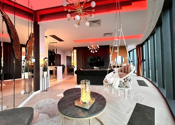 Hanza Tower Gold Апартаменты Щецин