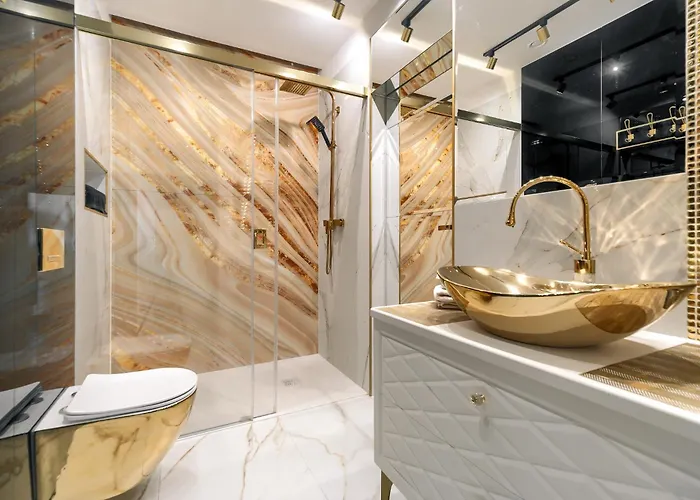 アパート Hanza Tower Gold シュチェチン