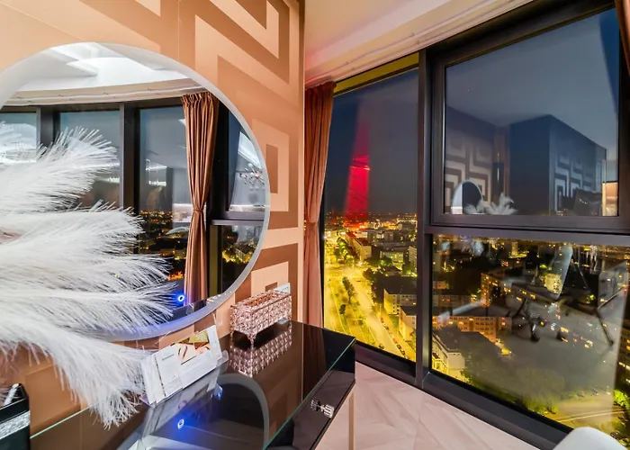 Hanza Tower Gold Апартаменты Щецин