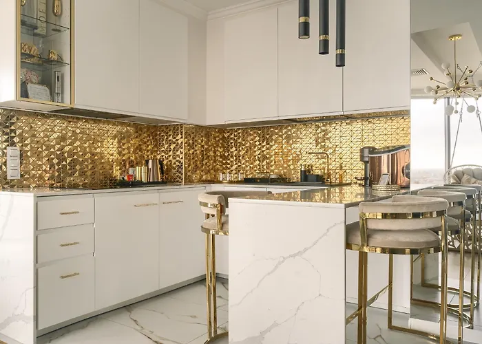 Апартаменты Hanza Tower Gold Щецин